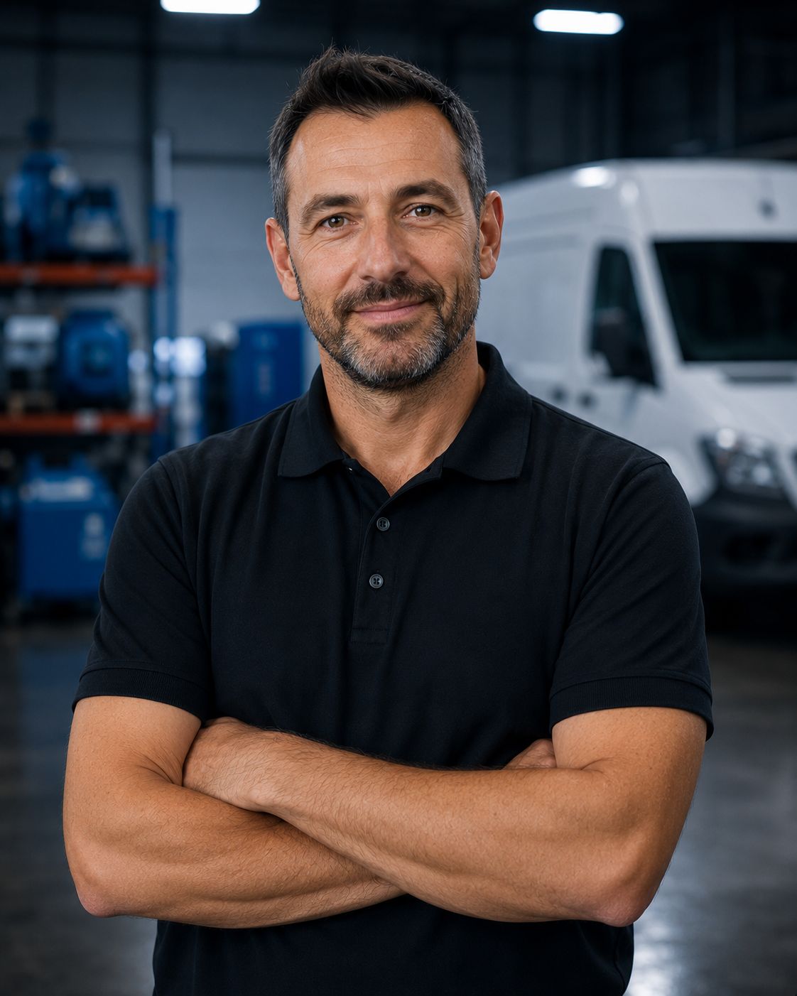 CleanCore Decon crew member in Los Angeles